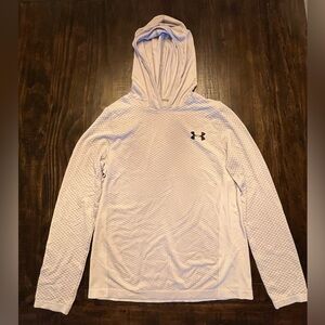 Under Armour Boy’s Grey Hoodie with Black Logo